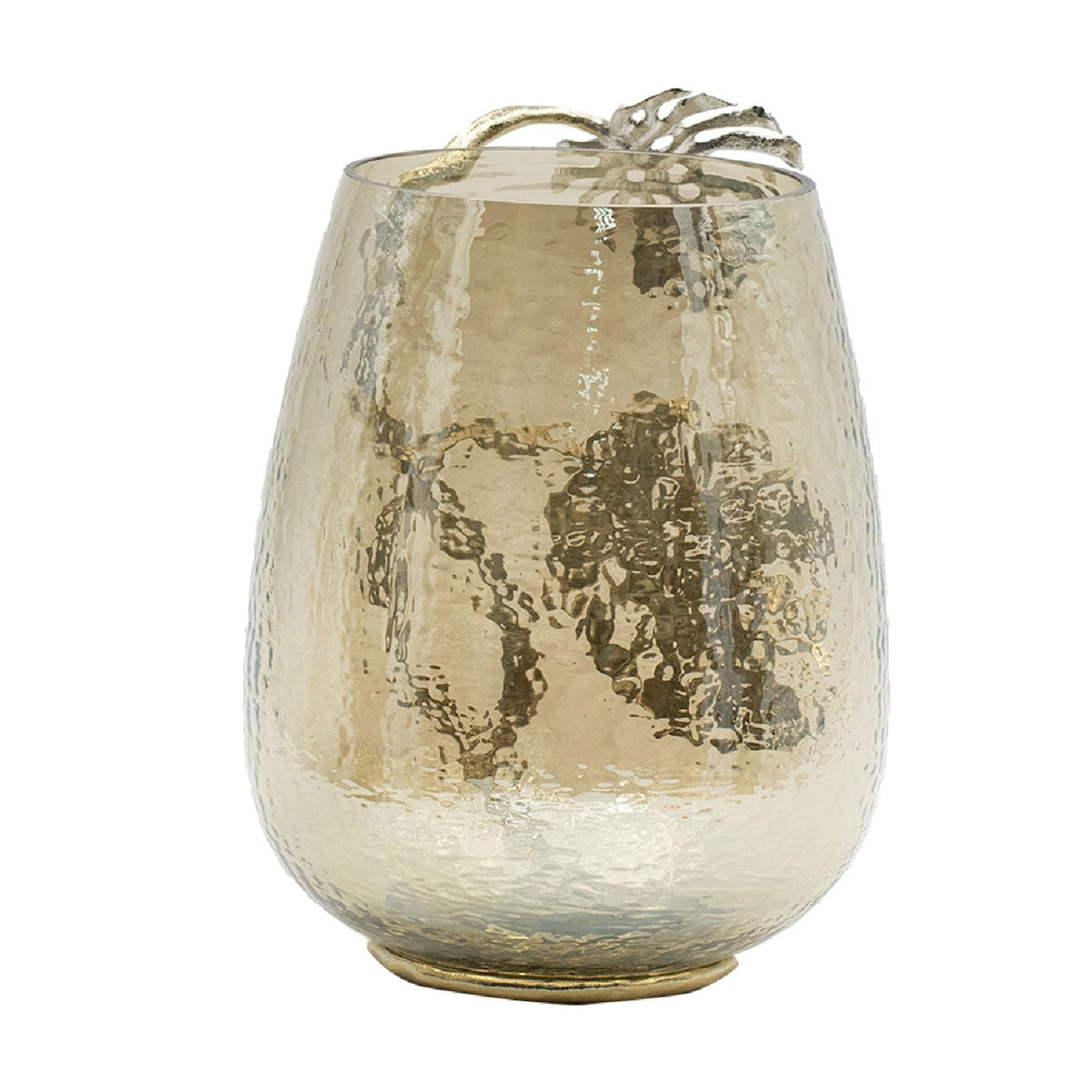 Modern European furniture - Palm Style Glass Candle Holder - www.oroa.com