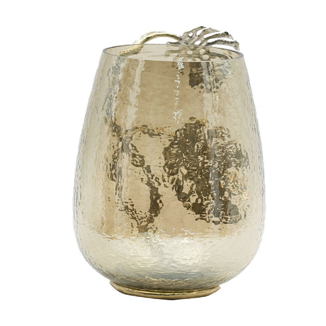 Modern European furniture - Palm Style Glass Candle Holder - www.oroa.com
