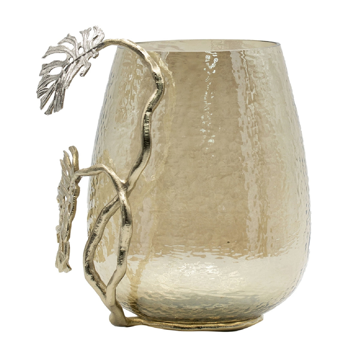 Modern European furniture - Palm Style Glass Candle Holder - www.oroa.com