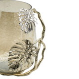 Modern European furniture - Palm Style Glass Candle Holder - www.oroa.com