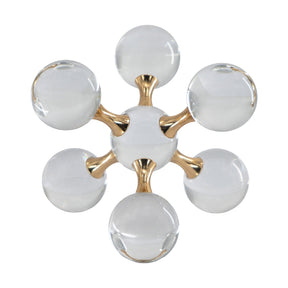 Modern European furniture - Glass Molecular Ball Sculpture L - www.oroa.com