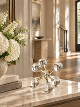 Modern European furniture - Glass Molecular Ball Sculpture L - www.oroa.com