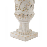 Distressed White Finish Planter | OROA