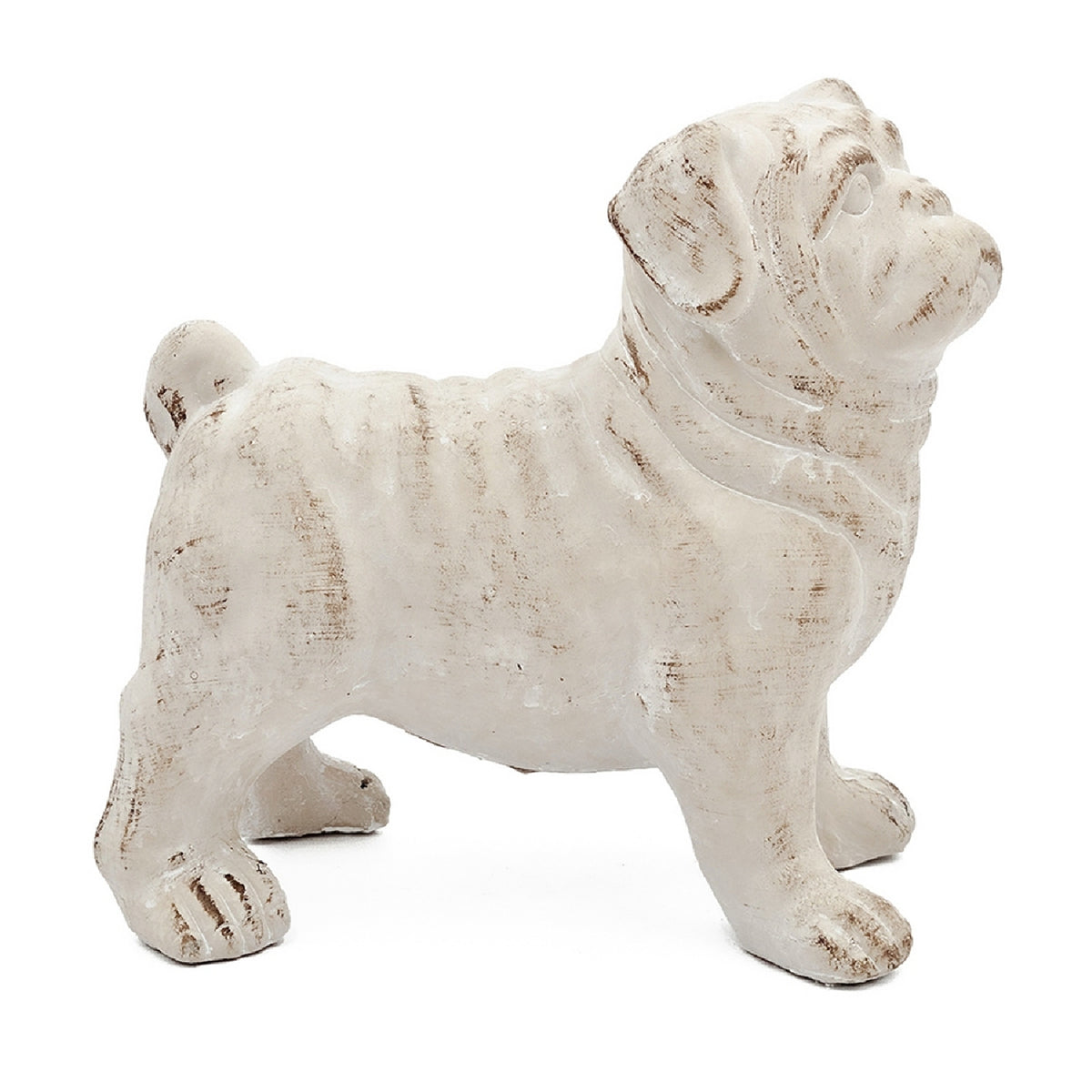 Beige Standing Bulldog Figurine | OROA