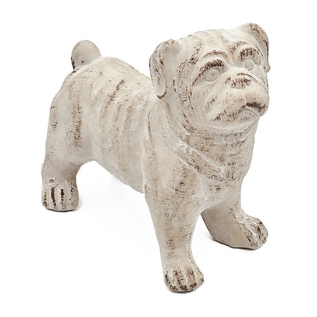 Beige Standing Bulldog Figurine | OROA