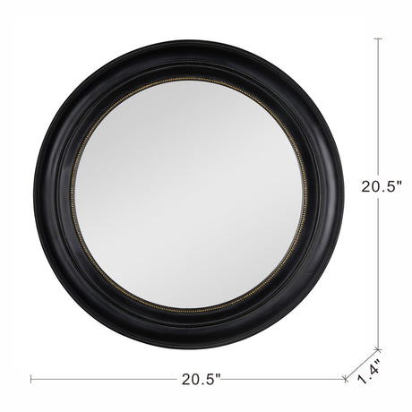 Black Round Mirror | OROA