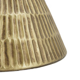 Modern European furniture - Antique Gold Hourglass Shape Side Table - www.oroa.com