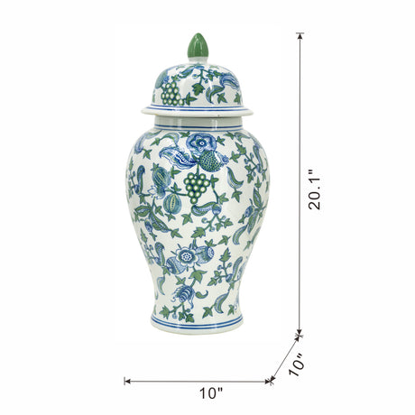 Cherry Blossom Porcelain Ginger Jar | OROA