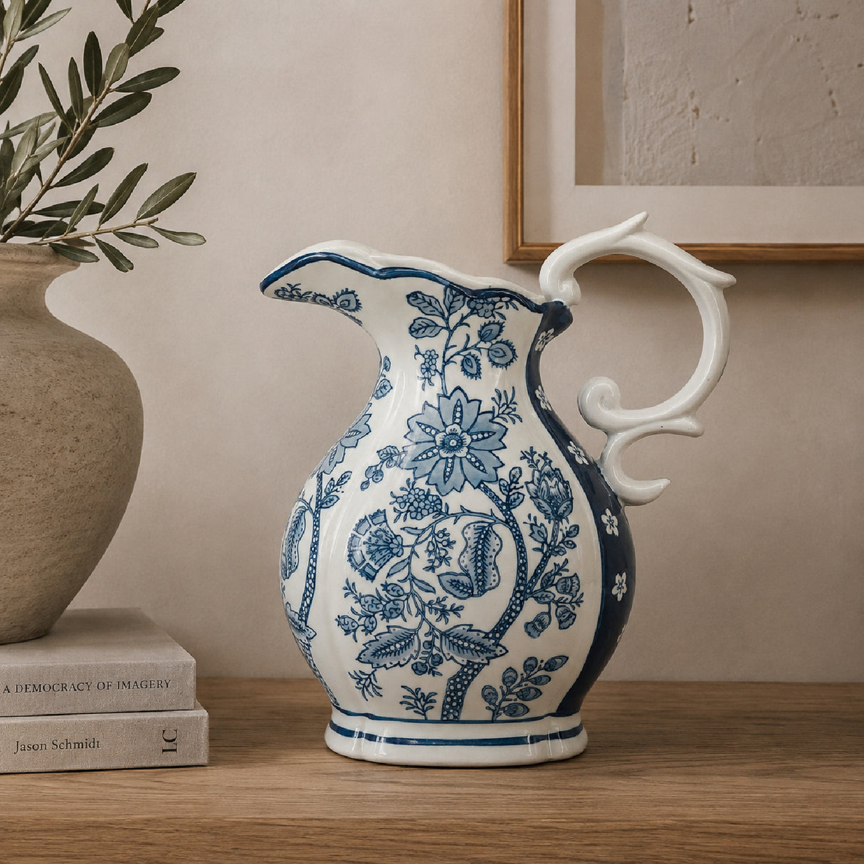 Decorative Porcelain Pitcher | OROA