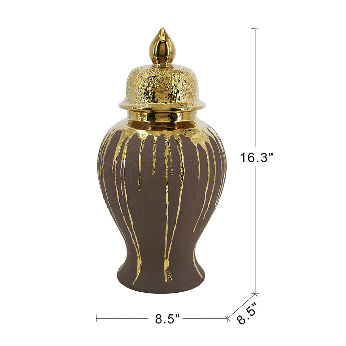 Ceramic Ginger Jar with Lid | OROA