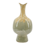 Multicolor Reactive Glazed Vase | OROA