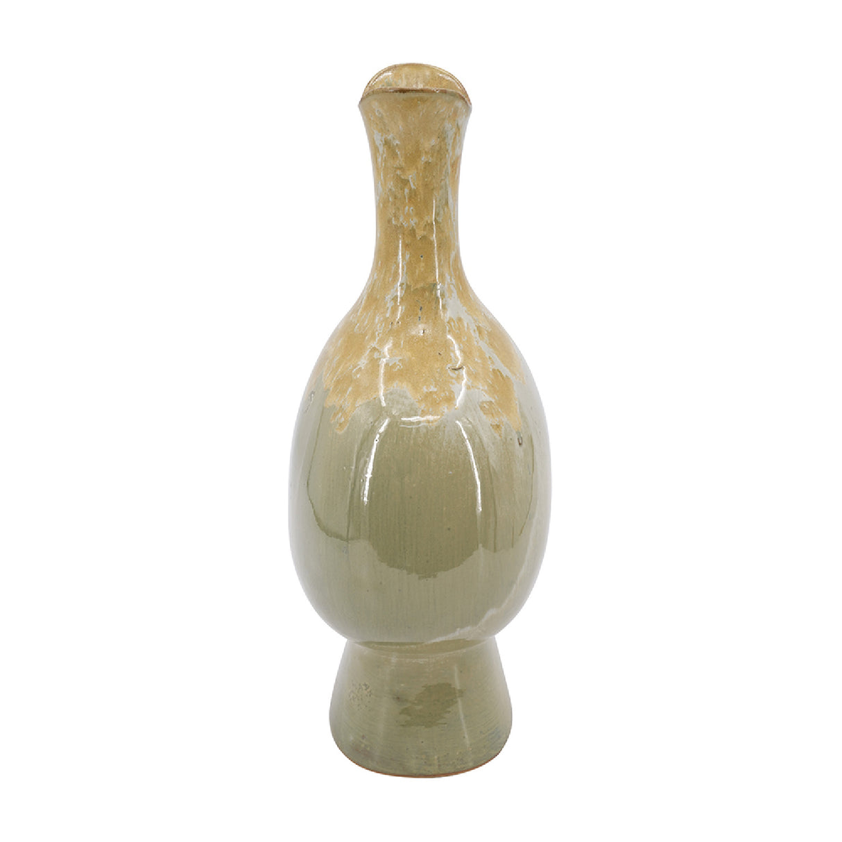 Multicolor Reactive Glazed Vase | OROA