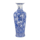 Modern European furniture - Blue and White Chinoiserie Porcelain Vase - www.oroa.com