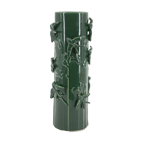 Modern European furniture - Tall Green Ceramic Vase - www.oroa.com