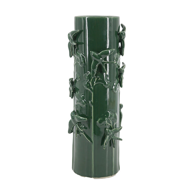 Modern European furniture - Tall Green Ceramic Vase - www.oroa.com
