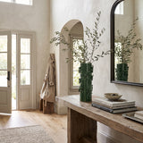Modern European furniture - Tall Green Ceramic Vase - www.oroa.com