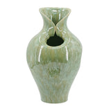 Sage Green Sculptural Ceramic Vase | OROA