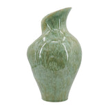 Sage Green Sculptural Ceramic Vase | OROA
