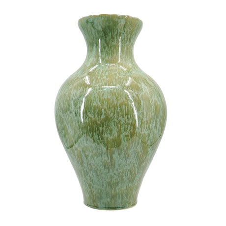 Sage Green Sculptural Ceramic Vase | OROA
