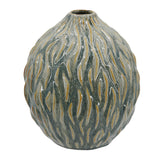Gray Marbled Ceramic Vase | OROA