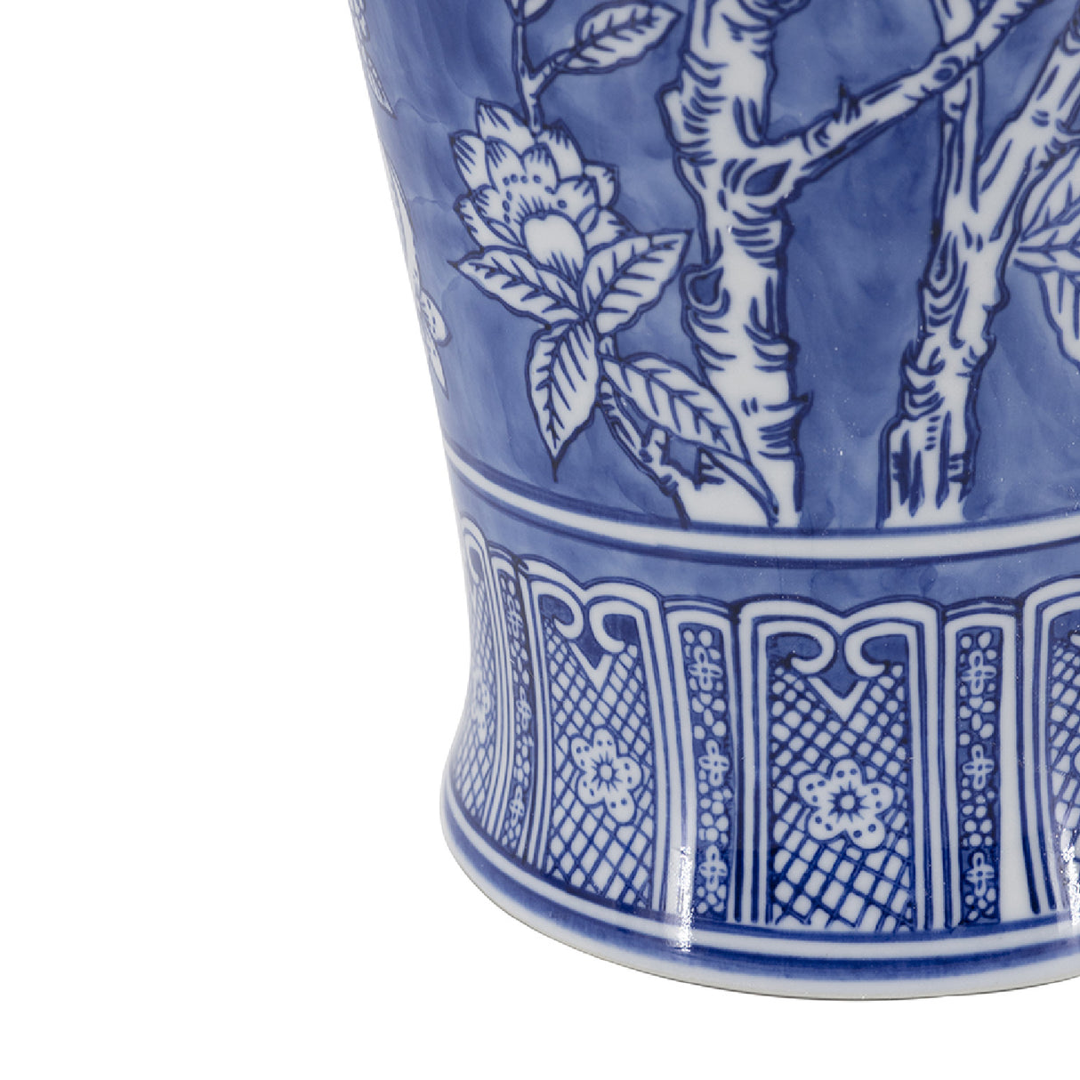 Blue And White Porcelain Vase | OROA