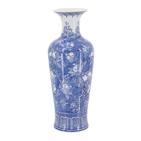 Modern European furniture - Blue And White Porcelain Vase - www.oroa.com