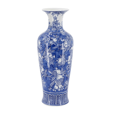 Blue And White Porcelain Vase | OROA