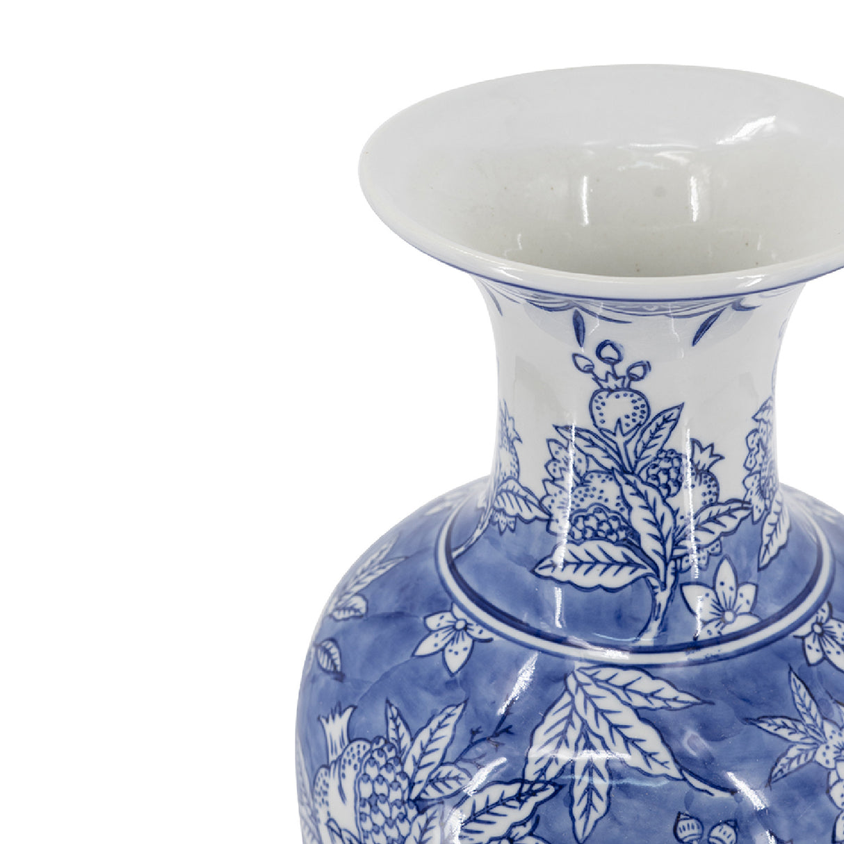 Blue And White Porcelain Vase | OROA