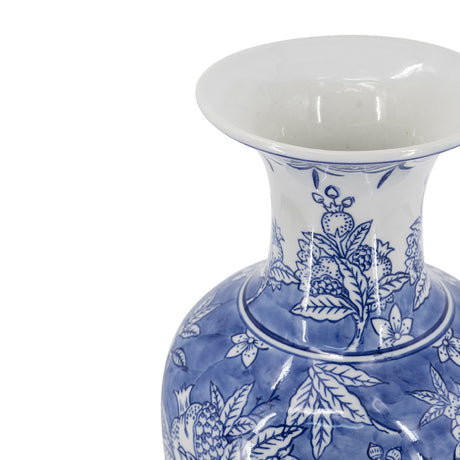 Blue And White Porcelain Vase | OROA