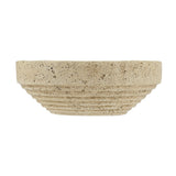 Cement Ribbed Decorative Bowl | OROA