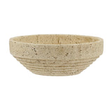 Cement Ribbed Decorative Bowl | OROA