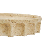 Fluted Cement Decorative Tray | OROA