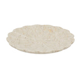 Scalloped Natural Marble Decorative Tray | OROA