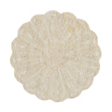 Scalloped Natural Marble Decorative Tray | OROA