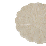 Scalloped Natural Marble Decorative Tray | OROA