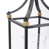 Arched Black Iron Lanterns (2) | OROA
