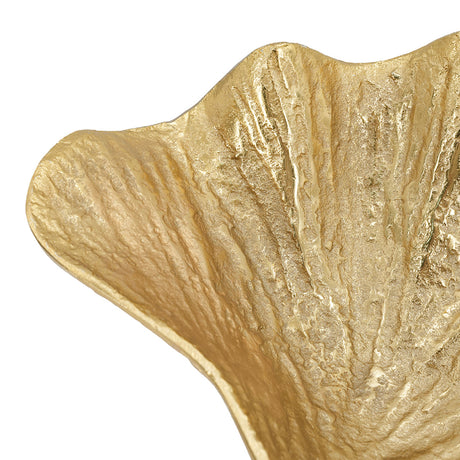 Aluminum Footed Gold Decorative Bowl - OROA - view 7