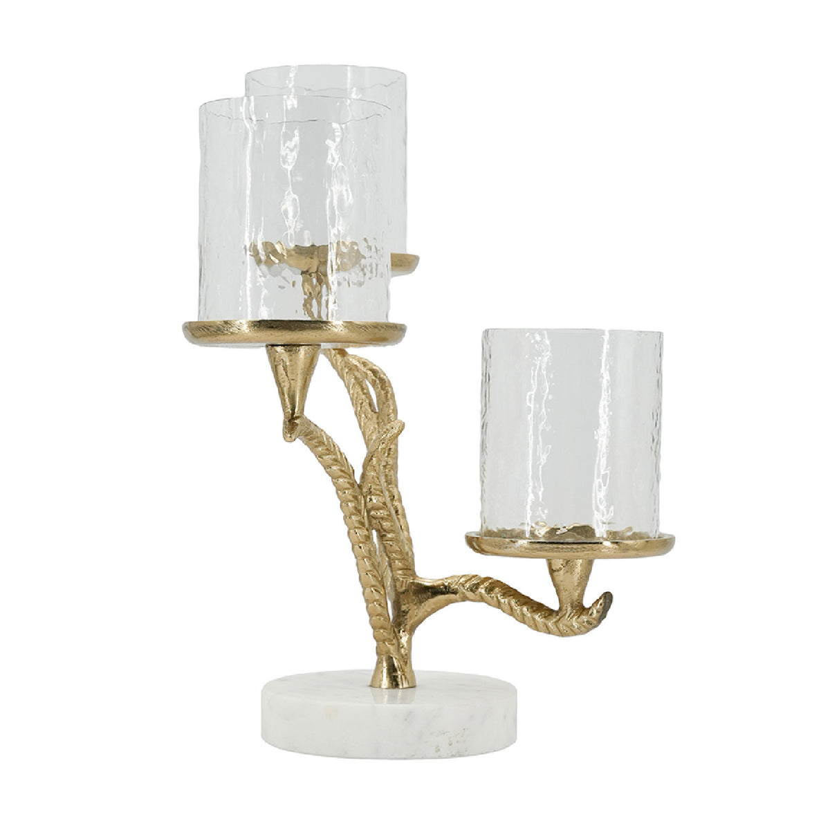 Modern European furniture - Gold Branch Candelabra Candle Holder - www.oroa.com
