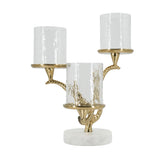 Modern European furniture - Gold Branch Candelabra Candle Holder - www.oroa.com