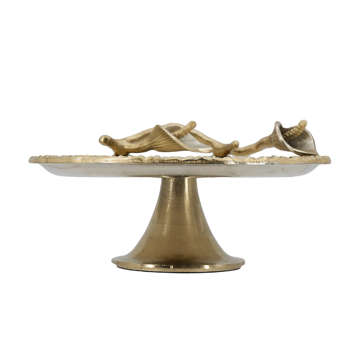 Calla Lily Decorative Pedestal Tray | OROA
