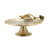Calla Lily Decorative Pedestal Tray | OROA
