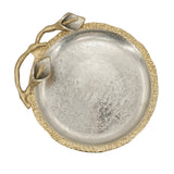 Calla Lily Decorative Pedestal Tray | OROA