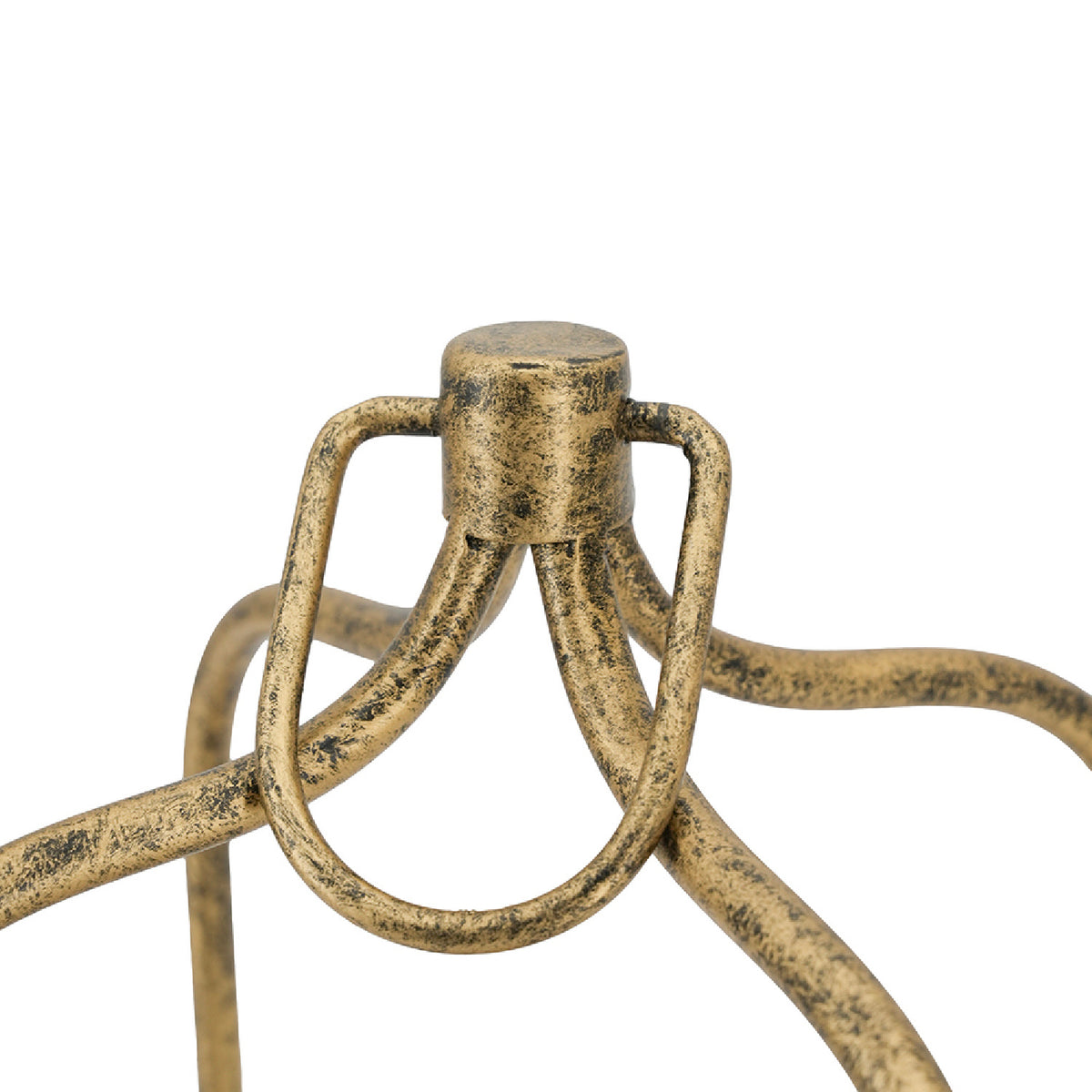Golden Arched Iron Lantern Set (2) | OROA