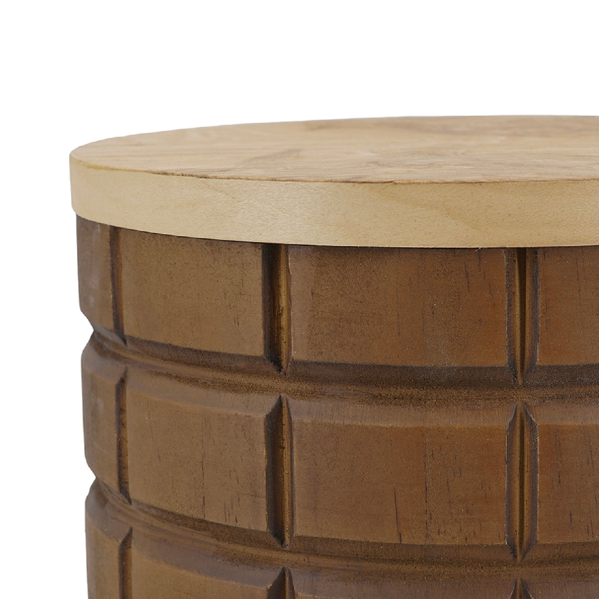 Textured Wood Decorative Box Set (2) | OROA