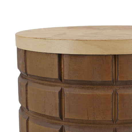 Textured Wood Decorative Box Set (2) | OROA