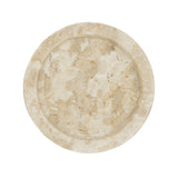 Teak Wood and Marble Tapered Candle Holder - L | OROA