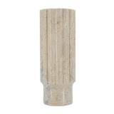Fluted Marble Decorative Vase L | OROA