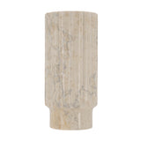 Fluted Marble Decorative Vase S | OROA