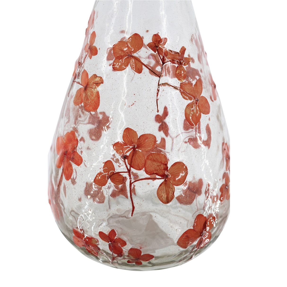 Modern European furniture - Red Botanical Glass Vase - www.oroa.com