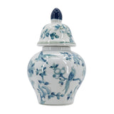 Blue and White Porcelain Ginger Jar | OROA